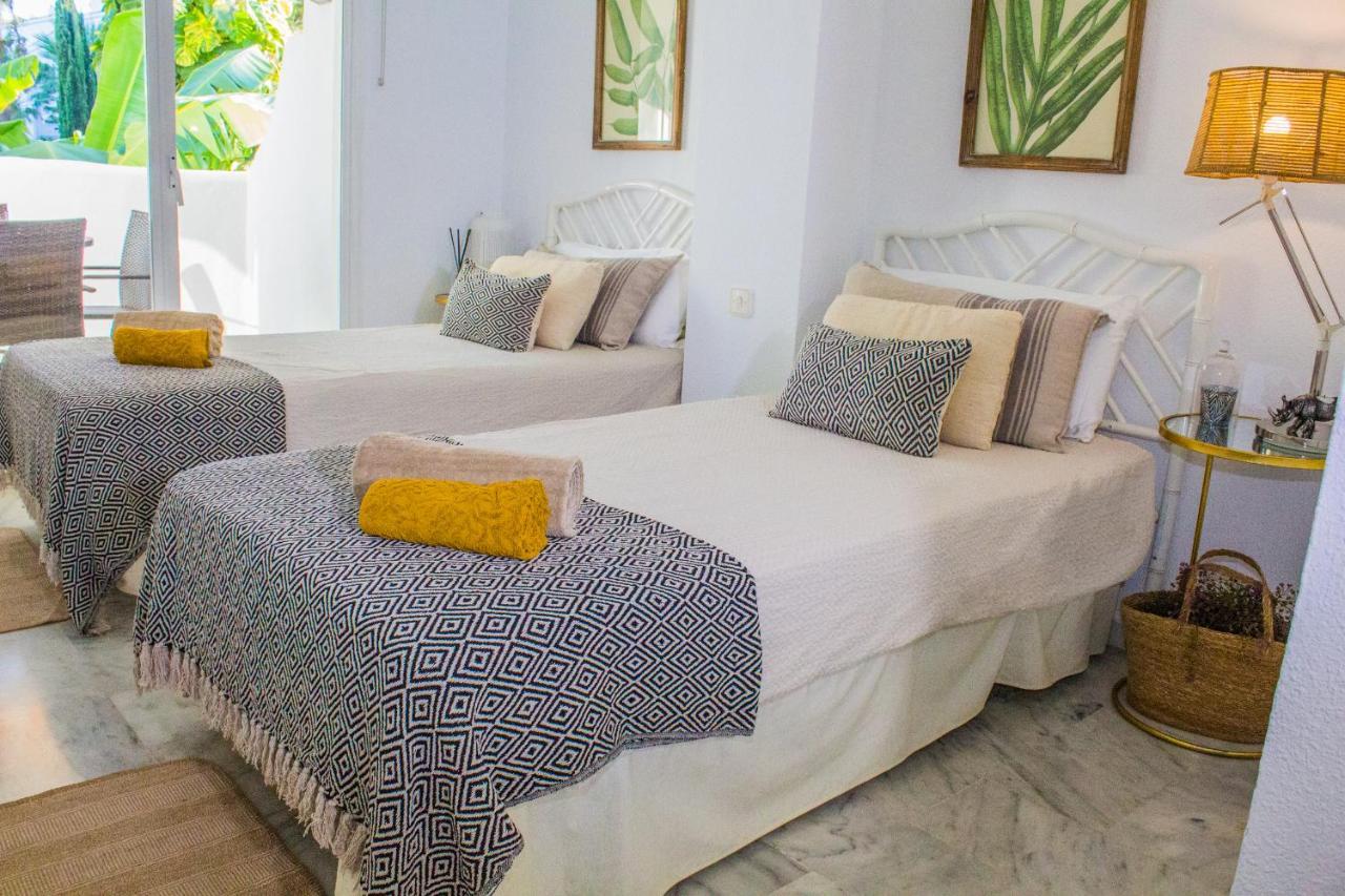Benalgolf Lovely Apartment In Benalmadena With Sea Views, Excellent Wifi Connection, Private Backyard With Bbq Ngoại thất bức ảnh