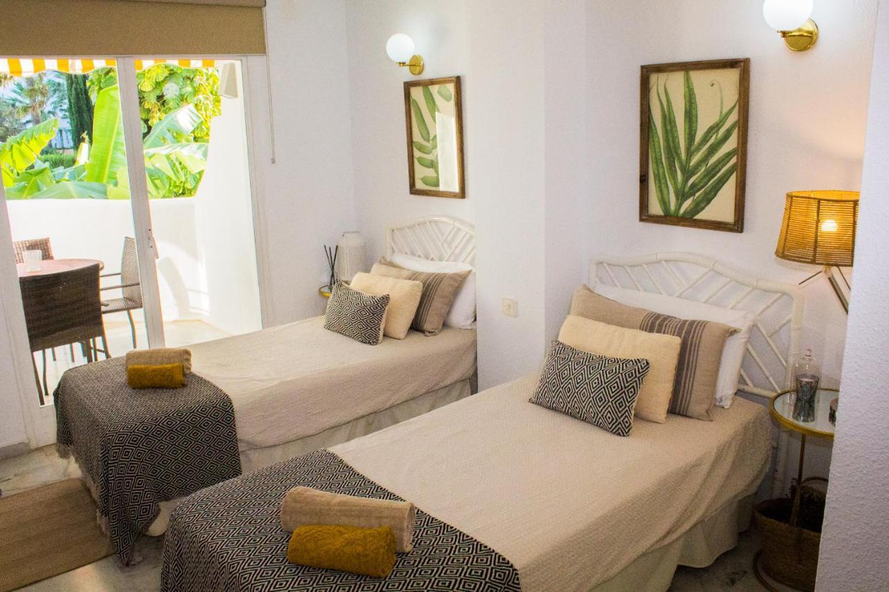 Benalgolf Lovely Apartment In Benalmadena With Sea Views, Excellent Wifi Connection, Private Backyard With Bbq Ngoại thất bức ảnh