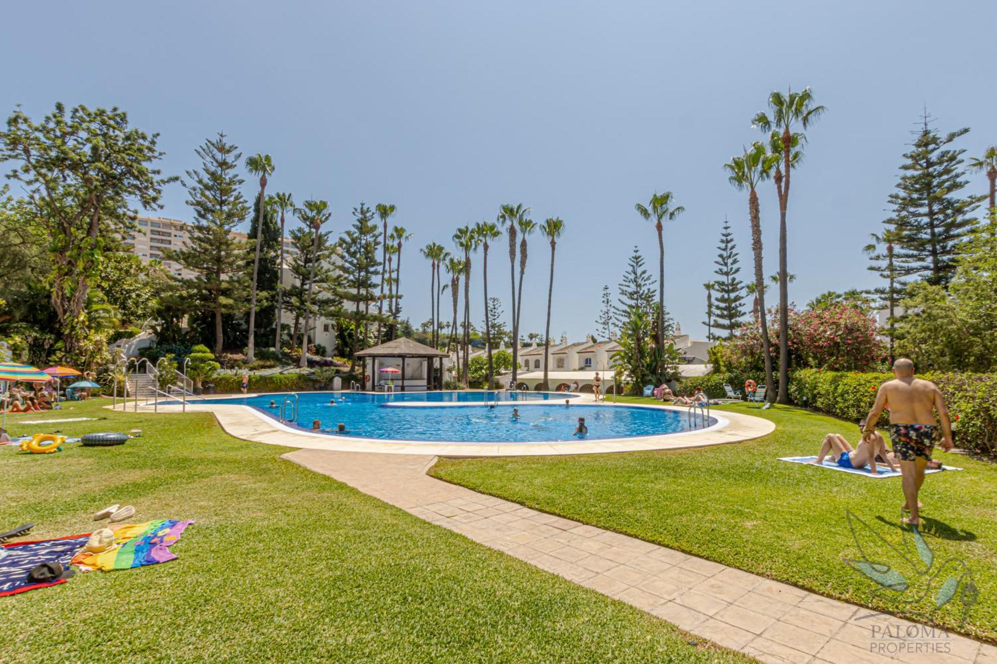 Benalgolf Lovely Apartment In Benalmadena With Sea Views, Excellent Wifi Connection, Private Backyard With Bbq Ngoại thất bức ảnh